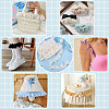 4 Yards Polyester Wrinkle Lace Ribbon OCOR-TA0004-18F-9