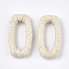 Handmade Woven Linking Rings WOVE-T006-119A-2