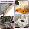 3Pcs Wood Thick Blanket Loom for Yarn DIY-WH0780-06-5