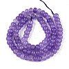 Dyed Natural White Jade Beads Strands X-G-T139-59A-08-2