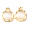 Alloy & Glass Pendants AL-CBA7256-08G-01-1