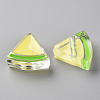 Transparent Enamel Acrylic Beads TACR-S155-001B-2