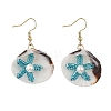 Natural Shell Dangle Earrings EJEW-MZ00754-3