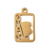 304 Stainless Steel Charms LS-STAS-G355-07G-1