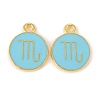 Alloy Enamel Pendants LS-ENAM-S124-01B-16L-1