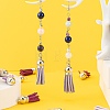 60Pcs 4 Colors Faux Suede Tassel Pendant Decorations X1-FIND-LS0001-04C-7