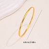 Brass Textured Bangles for Women YJ0259-4