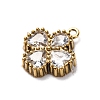 304 Stainless Steel Pendants STAS-D361-03G-01-2