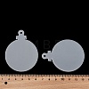 Transparent Acrylic Big Pendants MACR-XCP0001-25-4