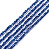 Transparent Glass Beads Strands GLAA-C019-01A-26-1