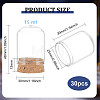 30Pcs Glass Dome Cloche Cover AJEW-BC0002-14B-2