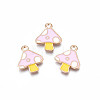 Autumn Theme Alloy Enamel Charms ENAM-S115-143C-1