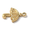 304 Stainless Steel Charms STAS-G352-08G-2