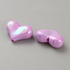 10Pcs Opaque Acrylic Beads SACR-WH0008-020F-2