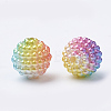 Imitation Pearl Acrylic Beads OACR-T004-10mm-17-2