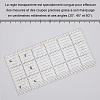 Quilting Template TOOL-WH0051-68-4