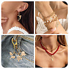 Leaf Theme DIY Jewelry Making Findings Kits DIY-TA0015-57-8