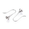 304 Stainless Steel Earring Hooks X-STAS-N108-30P-3