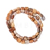 Natural Crazy Lace Agate Beads Strands G-M435-A04-01-3