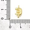 Brass Connector Charms KK-P295-01G-E-3