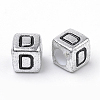 Plated Acrylic Beads X1-PB43C9308-D-2