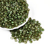 Picasso Glass Seed Beads SEED-N010-01E-1