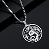 Hip-hop Style Animal Theme 304 Stainless Steel Pendant Necklaces FS-WG80E3F-04-1