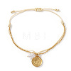 Bohemian 304 Stainless Steel Charm Bracelets WO6368-17-1