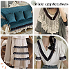 5M Double-Layer Pleated Polyester Chiffon Lace Trim OCOR-GF0006-69A-5