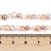 Natural Cultured Freshwater Pearl Beads Strands PEAR-P064-19B-13M-4