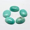 Oval Natural Amazonite Cabochons G-O147-02E-1