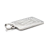 Non-Tarnish 304 Stainless Steel Pendants STAS-K216-48W-P-3