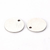 201 Stainless Steel Stamping Blank Tag Pendants X-STAS-T058-12mm-P-3