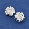 Rack Plating Brass Micro Pave Cubic Zirconia Beads KK-F879-05S-2