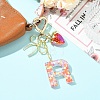 Alloy & Resin Pendant Decorations HJEW-YW00401-04-6