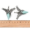Natural & Synthetic Mixed Stone Pendants GG-C001-02-4
