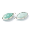 Natural Amazonite Pendants G-B009-01P-L-2