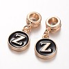 Alloy Enamel European Dangle Charms MPDL-M057-Z-2