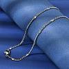12Pcs 2.2MM 304 Stainless Steel Textured Twisted Chain Necklaces for Men Women NJEW-H093-20P-01-3