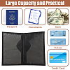 2Pcs 2 Colors PU Leather Passport Cover OFST-CL0001-10A-5