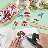 37Pcs Mushroom Embroidered Cloth Patch PATC-WR0001-31-3