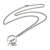 201 Stainless Steel Necklaces NJEW-Q336-01Q-P-2