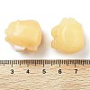 Natural Yellow Jade Carved Figurines DJEW-L023-C01-3