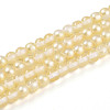 Baking Paint Transparent Glass Beads X1-DGLA-N011-4mm-02-1