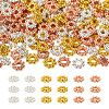 Craftdady 300Pcs 3 Colors Alloy Daisy Spacer Beads PALLOY-CD0001-11-2