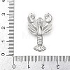 Marine Animal 304 Stainless Steel Pendants STAS-K287-07A-P-3