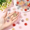 100Pcs Plastic Beads KY-YW0002-22-5