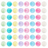 200Pcs Opaque ABS Plastic Beads MACR-TA0002-85-2