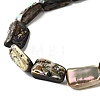Natural Abalone Shell/Paua Shell Beads Strands BSHE-D300-01B-3