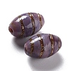 Handmade Gold Sand Lampwork Beads LAMP-F020-35E-5